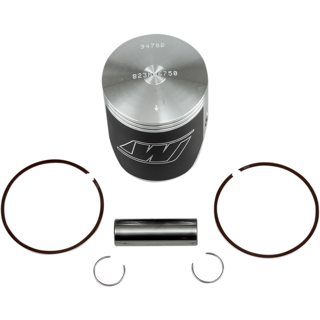 WISECO Piston Kit 67.50 mm Suzuki RM250 823M06750