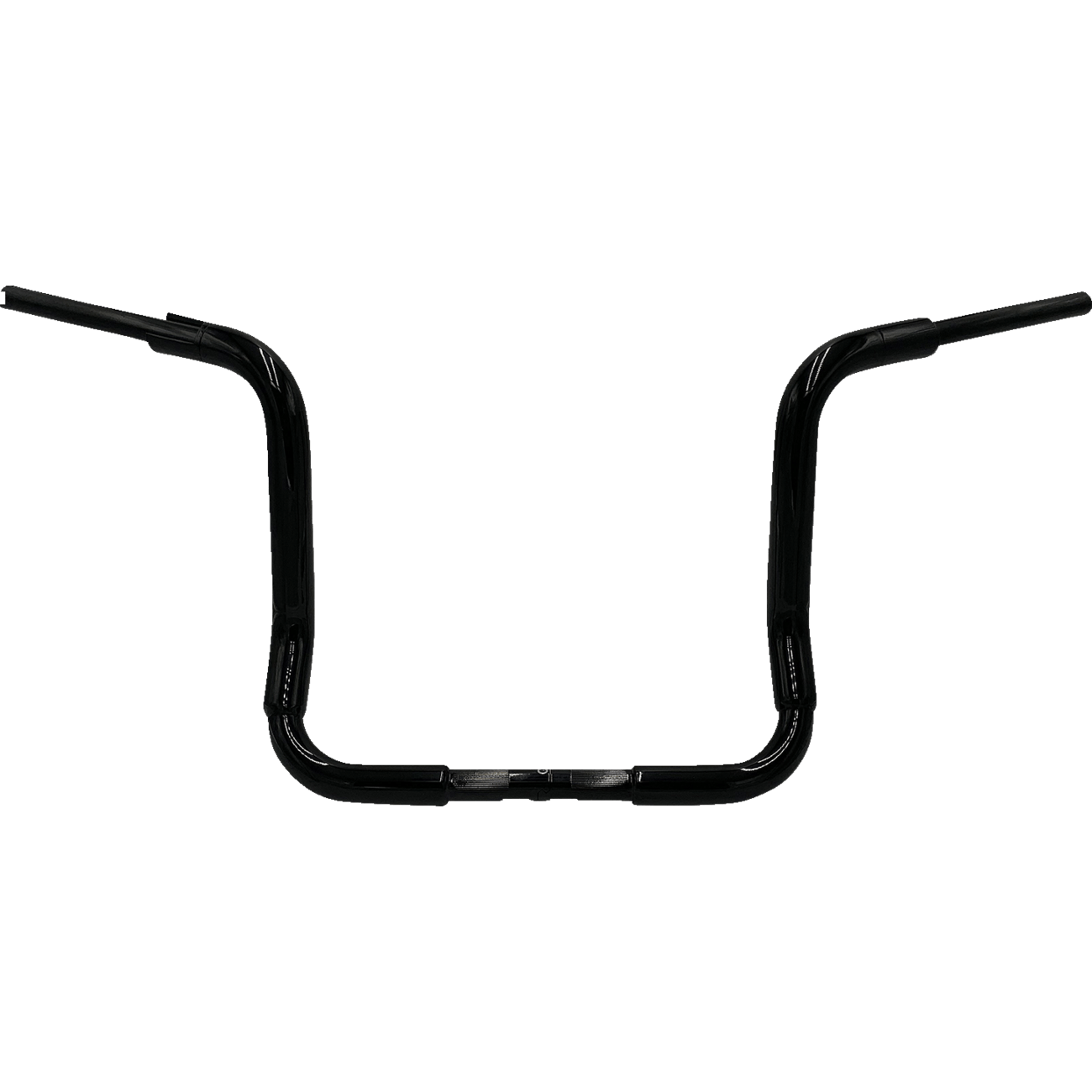 FAT BAGGERS INC. Handlebar Rounded Top 14" Black 813014B