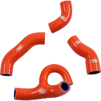 MOOSE RACING OEM Fit Radiator Hose Kit Orange KTM KTM117OR