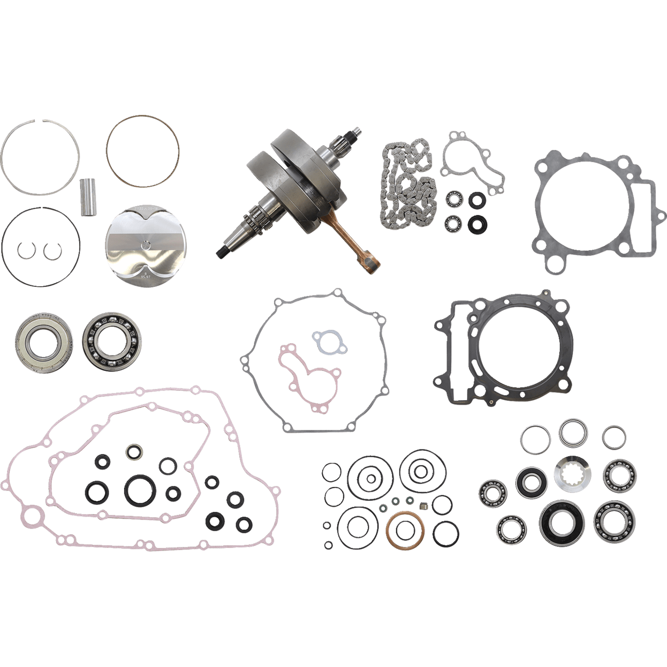 VERTEX Engine Rebuild Kit Kawasaki KX450F WR101174