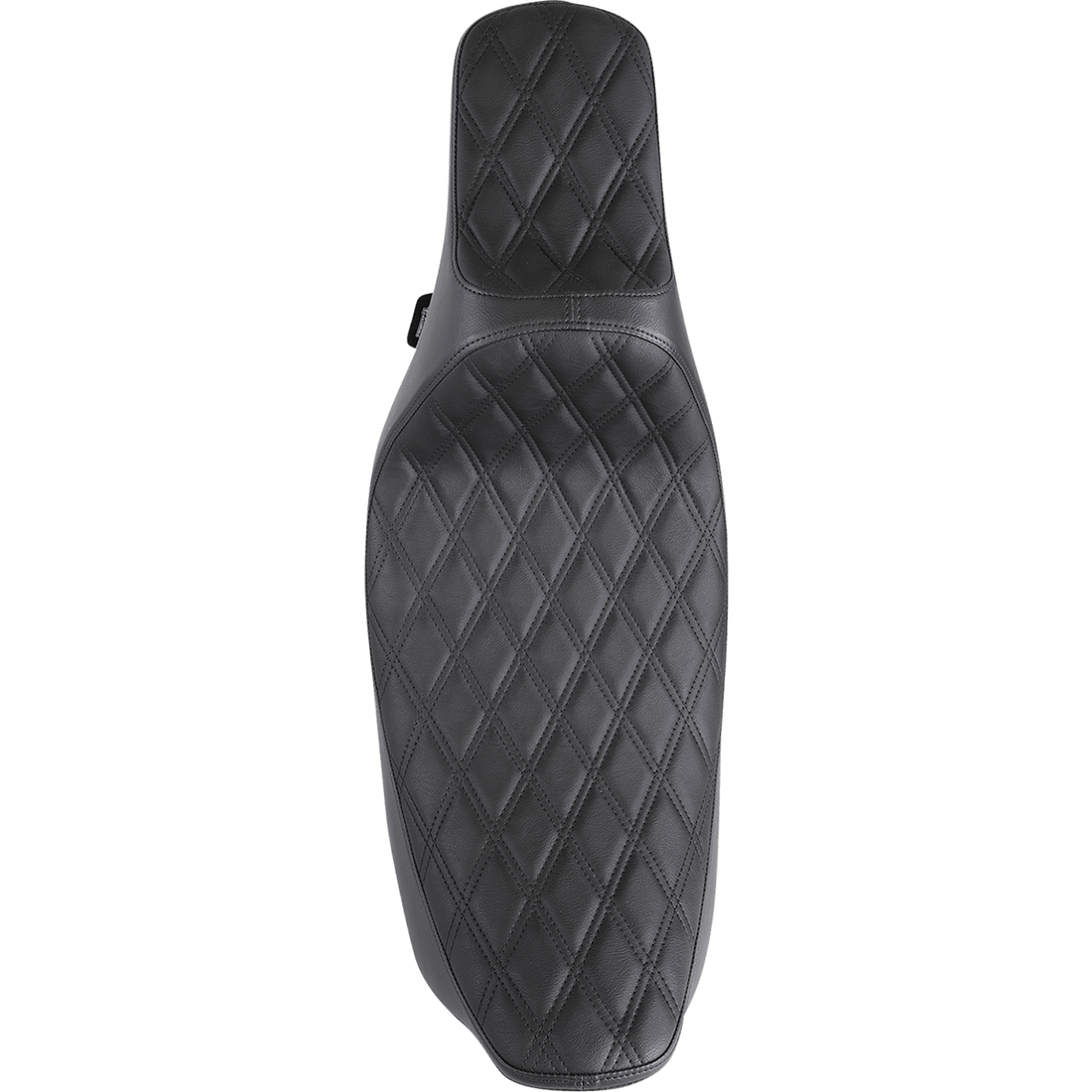 DRAG SPECIALTIES Extended Reach Predator III Seat Double Diamond Black Stitching FL '99-'07