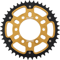 SUPERSPROX Stealth Rear Sprocket 43 Tooth Gold Kawasaki RST148943GLD