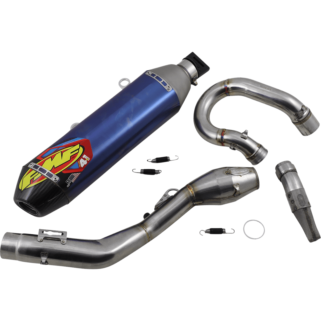 FMF 4.1 RCT Exhaust with MegaBomb Anodized Titanium 045653