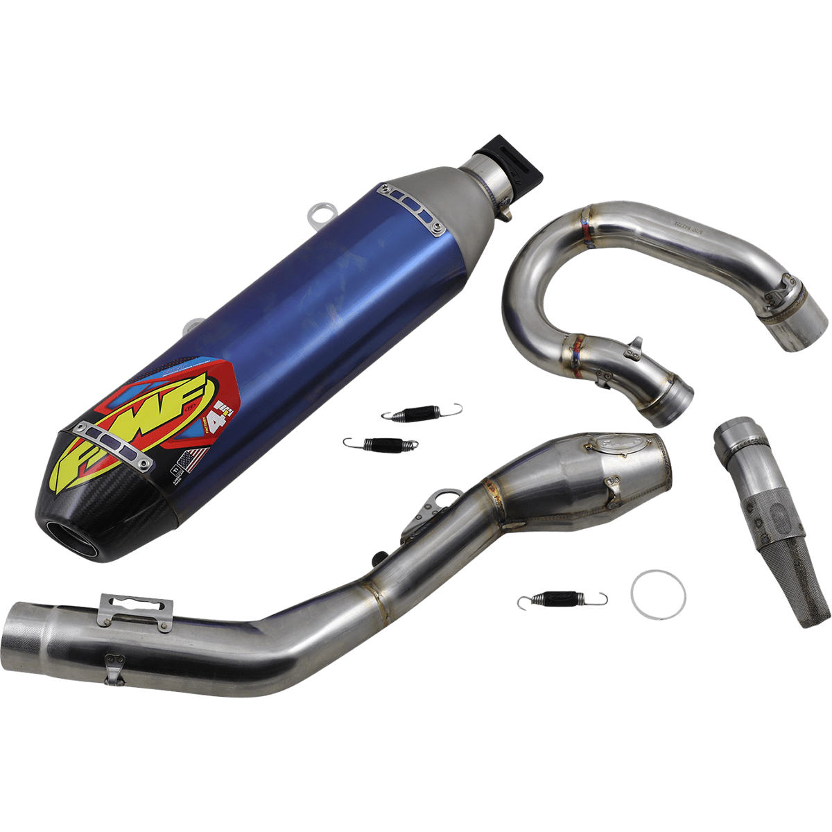 FMF 4.1 RCT Exhaust with MegaBomb Anodized Titanium 045653