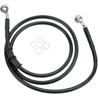 DRAG SPECIALTIES Brake Line Front (Upper) Black