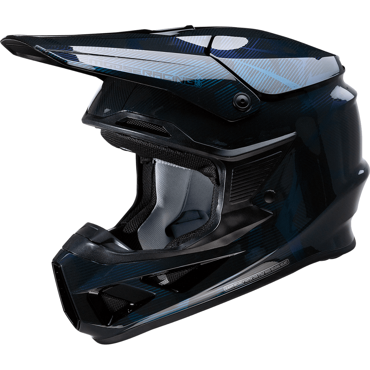 MOOSE RACING F.I. Helmet Agroid Camo MIPS® Iridescent Blue 3XL 01107758