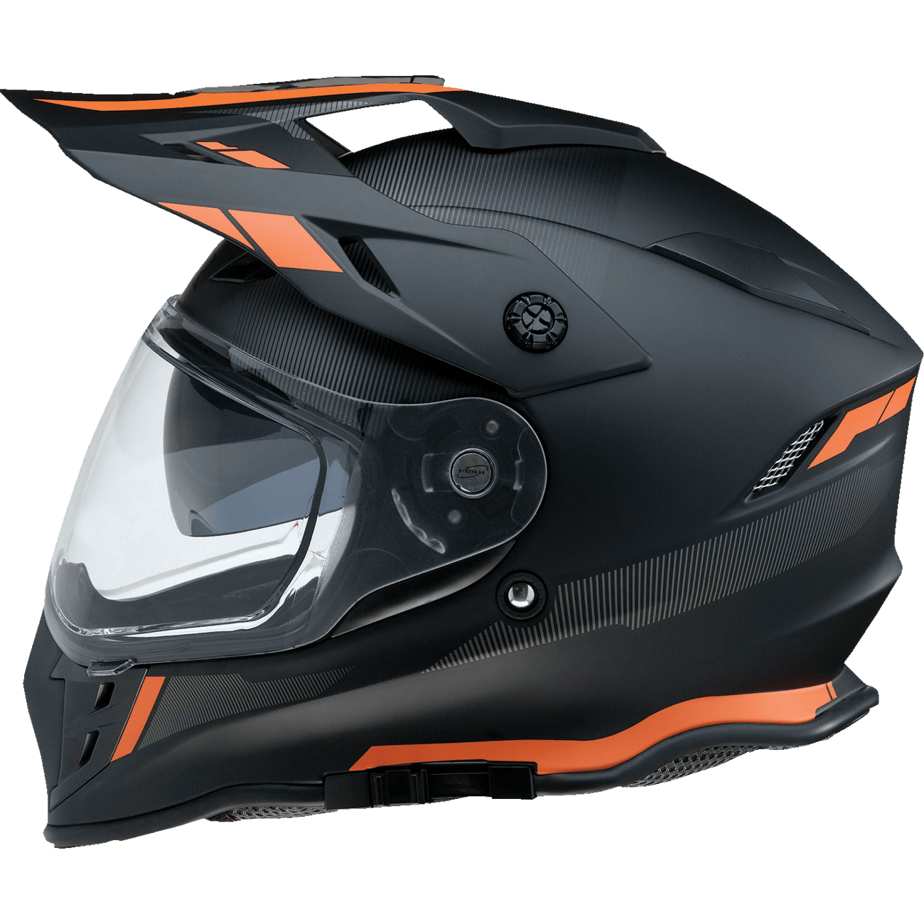 Z1R Range Helmet Uptake Black/Orange XL