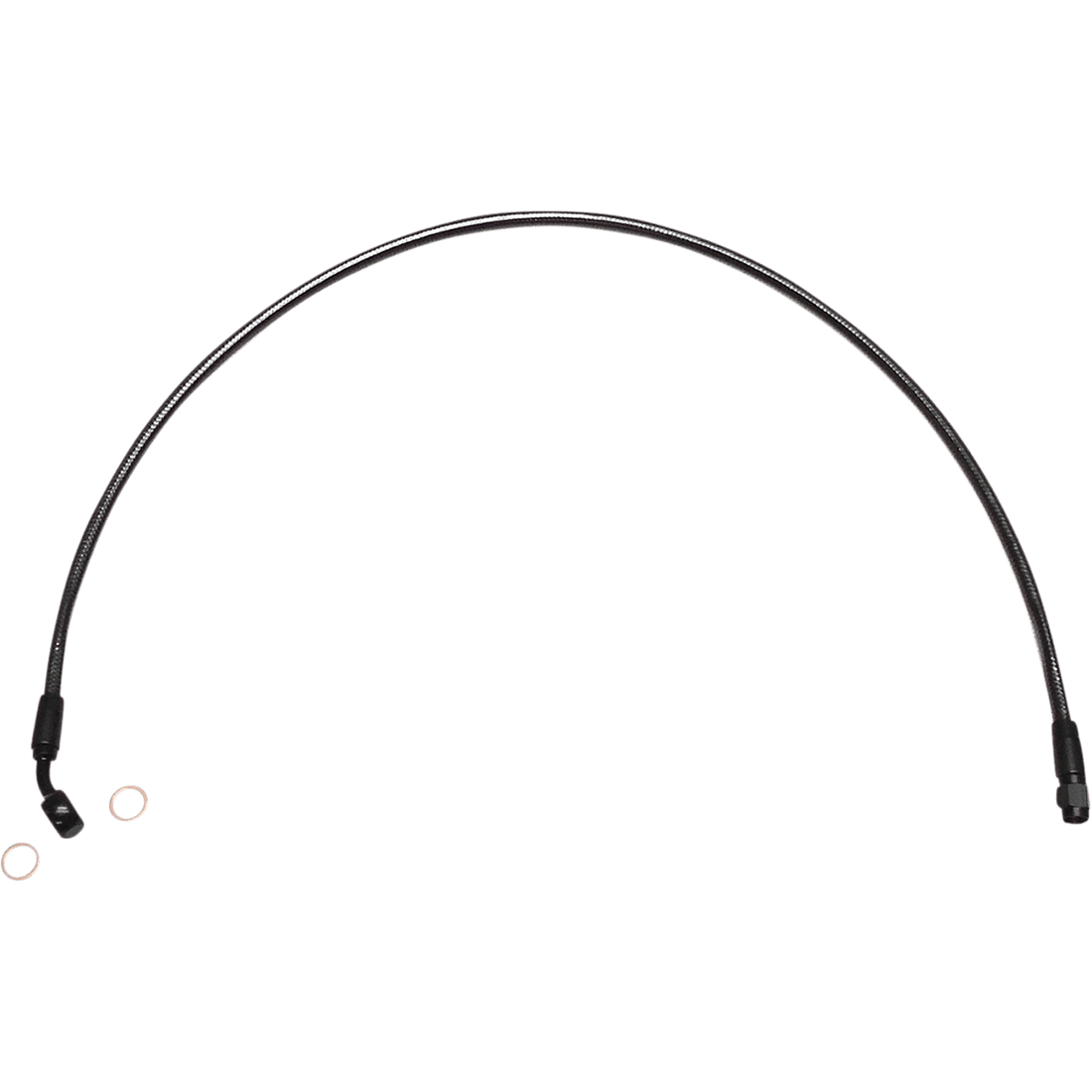 MAGNUM SHIELDING Brake Line 12mm-35° 22" Black Pearl AS478122