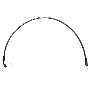 MAGNUM SHIELDING Brake Line 12mm-35° 22" Black Pearl AS478122