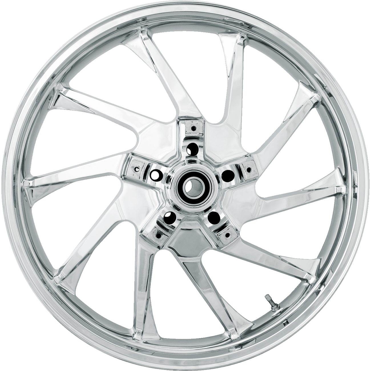 COASTAL MOTO Wheel Hurricane 3D Front Dual Disc/with ABS Chrome 21x3.5