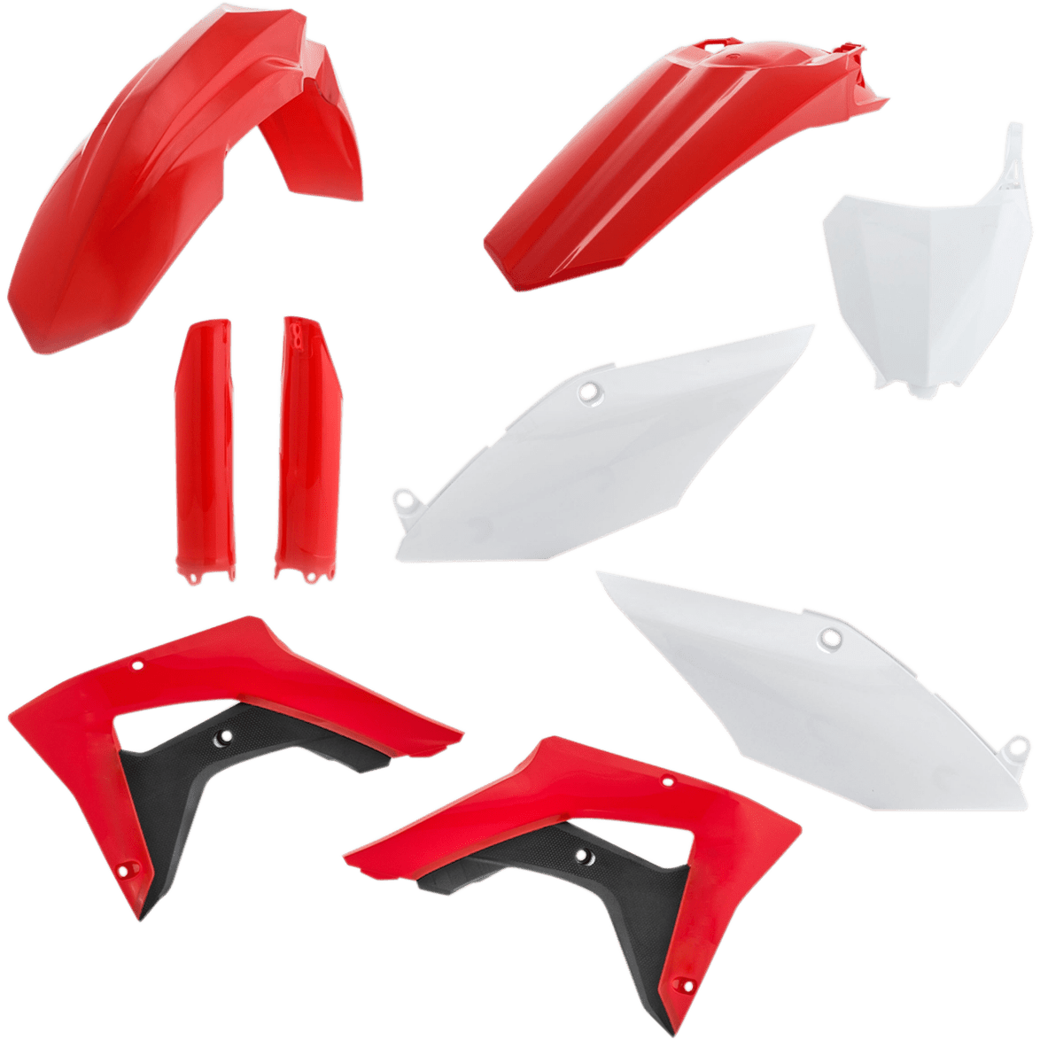 ACERBIS Full Replacement Body Kit OEM '17 Red/White/Black 2645475569