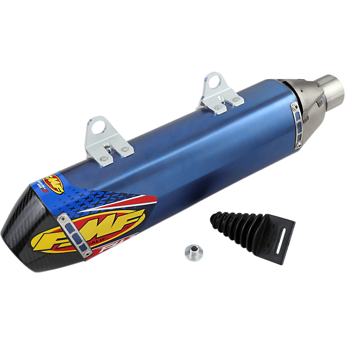 FMF Factory 4.1 RCT Muffler Anodized Titanium 045570