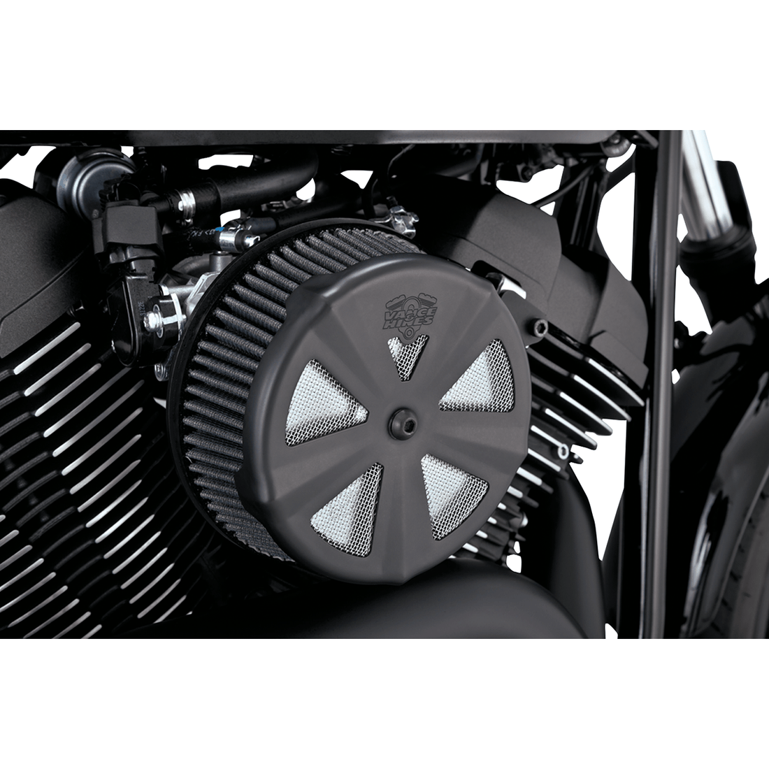 VANCE & HINES Air Cleaner Cover Black 71019