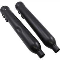 COBRA Neighbor Hater Mufflers for '95-'16 Bagger Black 6107RB