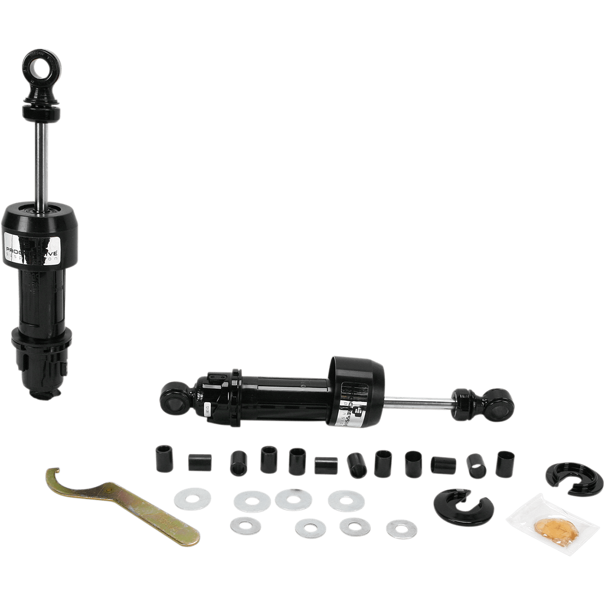 PROGRESSIVE SUSPENSION Shocks 12-Series Black 12.5"