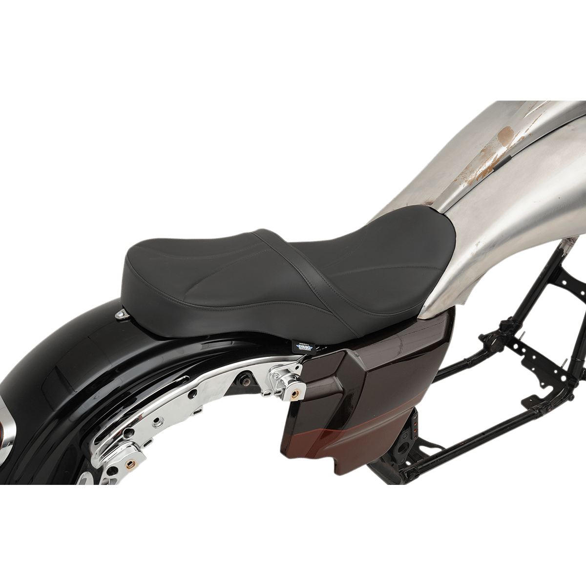 DRAG SPECIALTIES Low Touring Seat Mild Stitched Razorback Tanks FL '10-'23