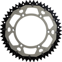 MOOSE RACING Dual Sprocket Silver 51 Tooth