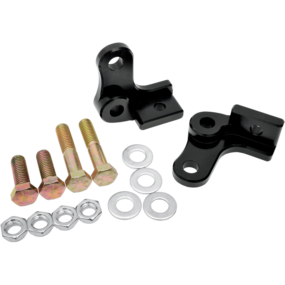 LA CHOPPERS Rear Lowering Kit Black Powder Coated Lowers 1" '00-'04 XL LA750000