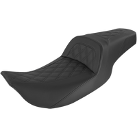 SADDLEMEN Slim Seat Black Lattice Stitch '99-'07 FL 89706162