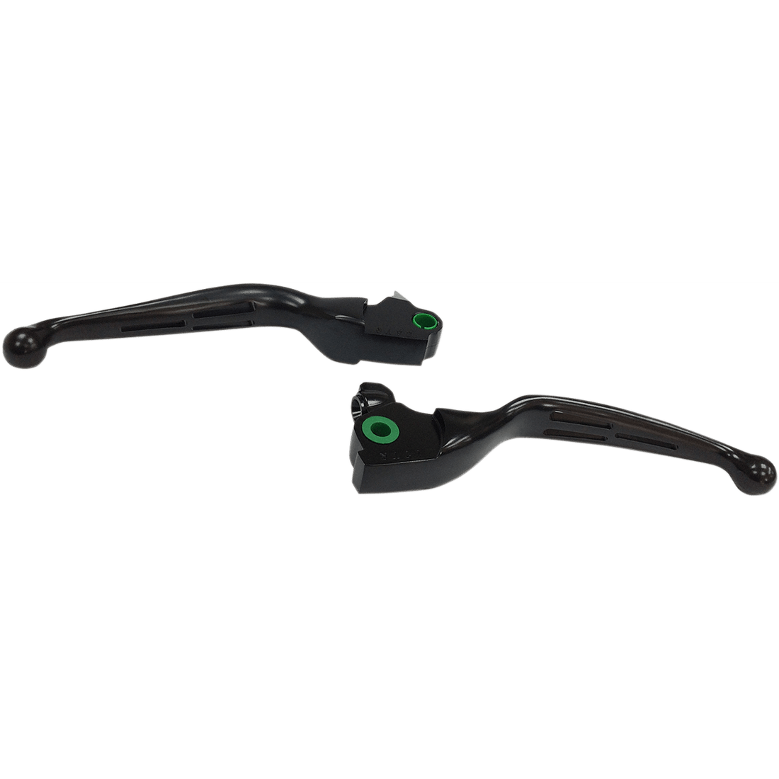 DRAG SPECIALTIES Levers Slotted Black