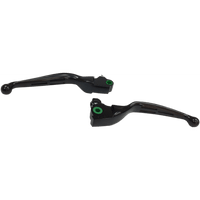 DRAG SPECIALTIES Levers Slotted Black