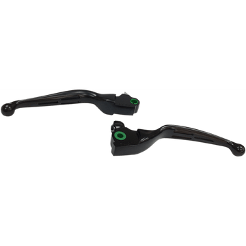 DRAG SPECIALTIES Levers Slotted Black