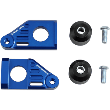 DRIVEN RACING Axle Block Sliders Suzuki Blue DRAX119BL