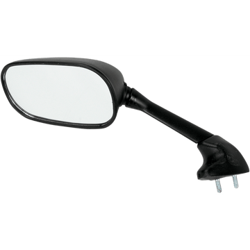 EMGO Mirror Side View Rectangle Black Left