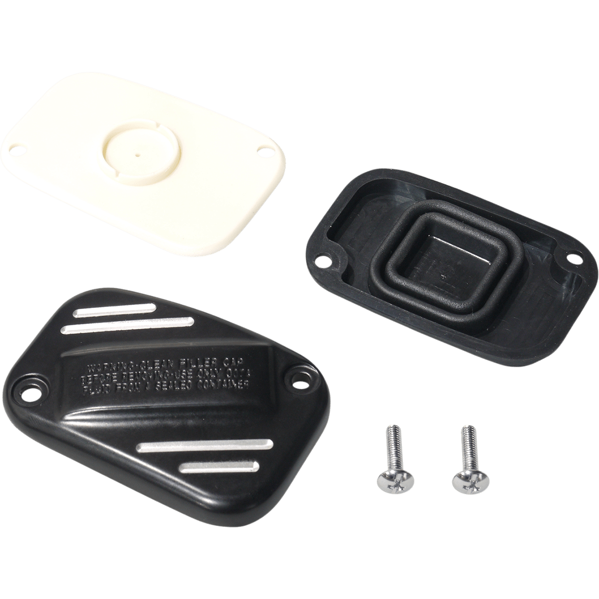 DRAG SPECIALTIES Master Cylinder Cover Black