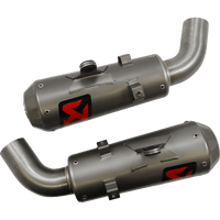 AKRAPOVIC Slip-On Line Titanium Muffler Hypermotard 950 SD9SO15HCBT