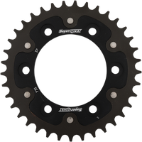 SUPERSPROX Stealth Rear Sprocket 37 Tooth Black Ducati RST73537BLK