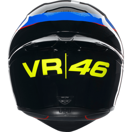 AGV K1 S Helmet VR46 Sky Racing Team Black/Red Small 2118394003023S