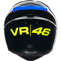 AGV K1 S Helmet VR46 Sky Racing Team Black/Red Large