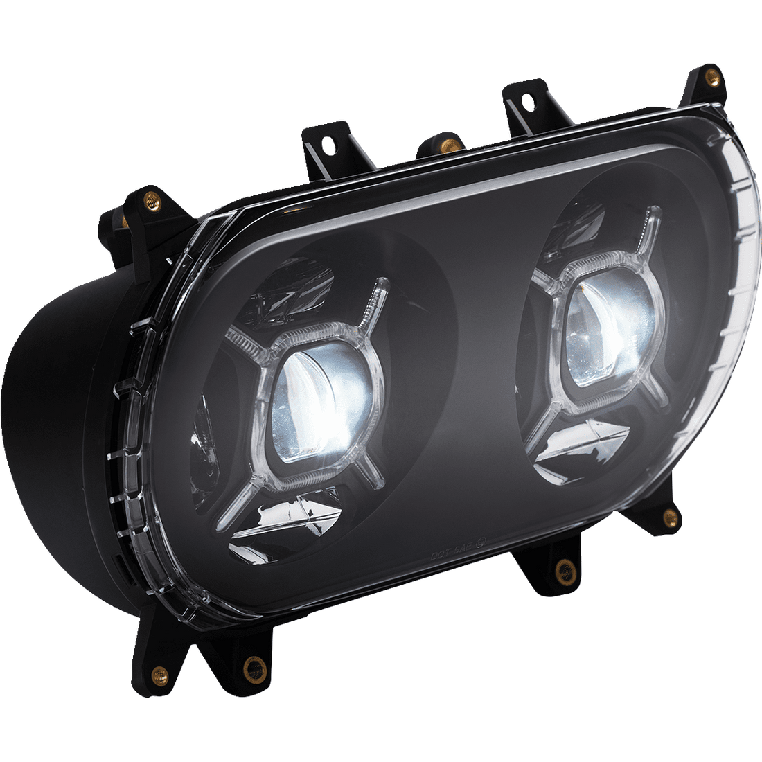 CUSTOM DYNAMICS LED Headlight Black Road Glide CDRGHB