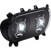 CUSTOM DYNAMICS LED Headlight Black Road Glide CDRGHB