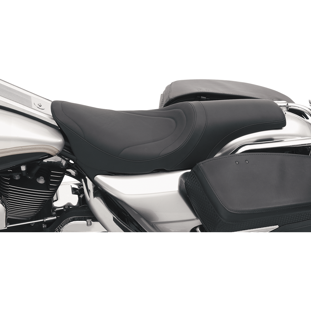 DRAG SPECIALTIES Predator Seat Mild Stitch FLHR/FLHX '99-'07