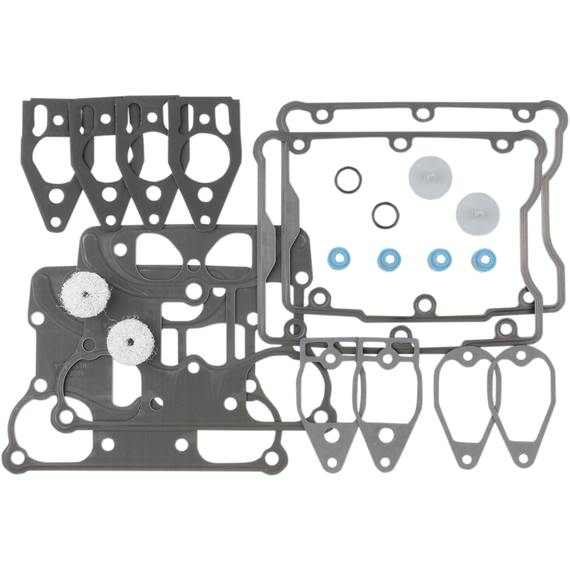 COMETIC Rocker Box Gasket Kit with seals 0.530" OD Value guides Screamin' Eagle