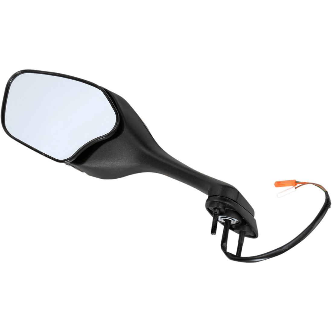 EMGO Mirror Side View w/Integrated Lighting Polygon Black Left 2035262