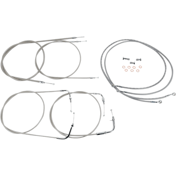 BARON Cable Line Kit 15" 17" XVS1100CU Stainless Steel