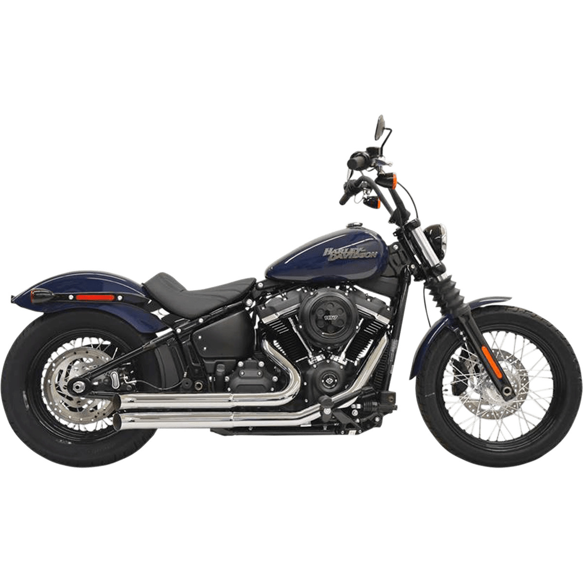 BASSANI XHAUST Pro Street Exhaust Chrome 1S35D