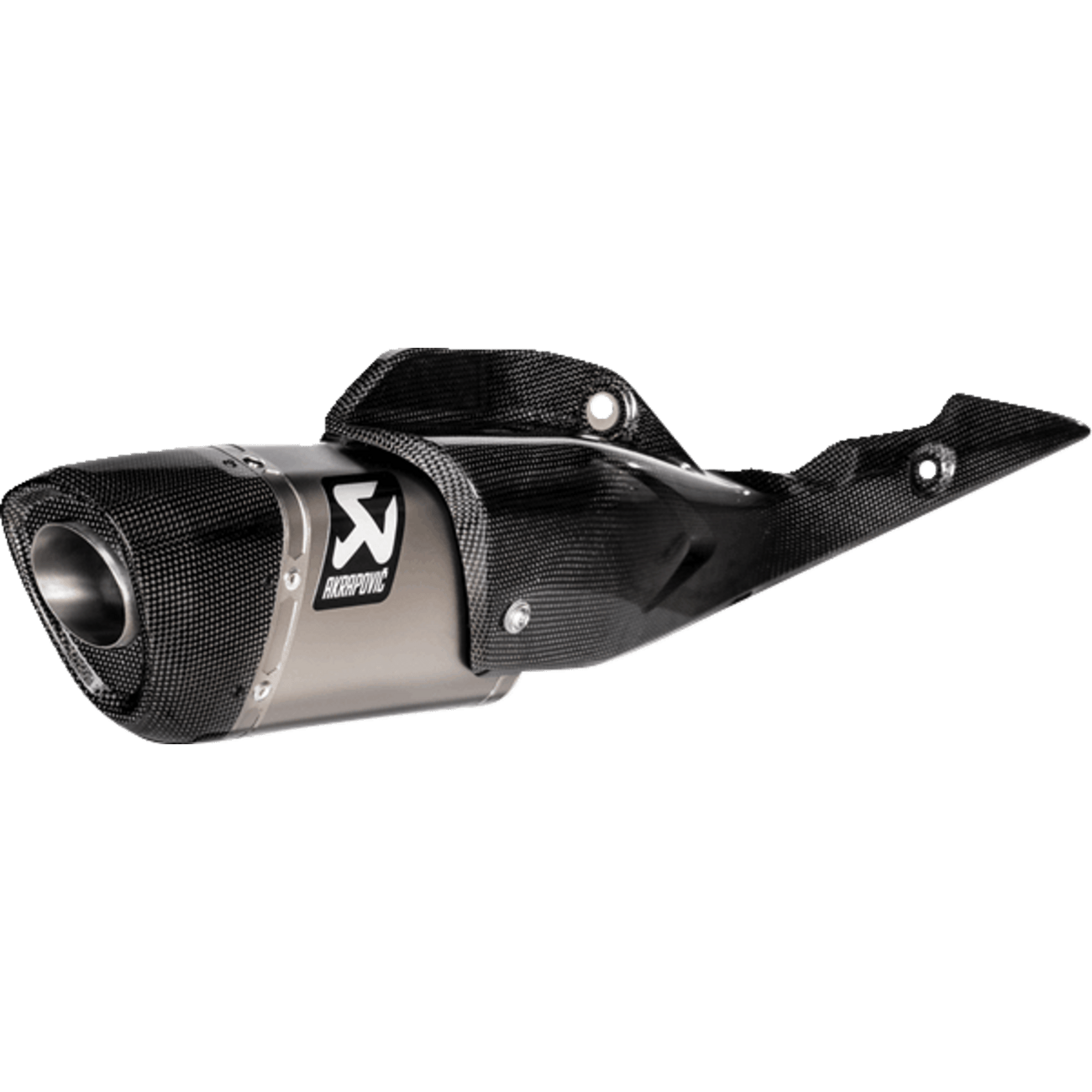 AKRAPOVIC Titanium Slip-On Muffler SS10SO17HAPT