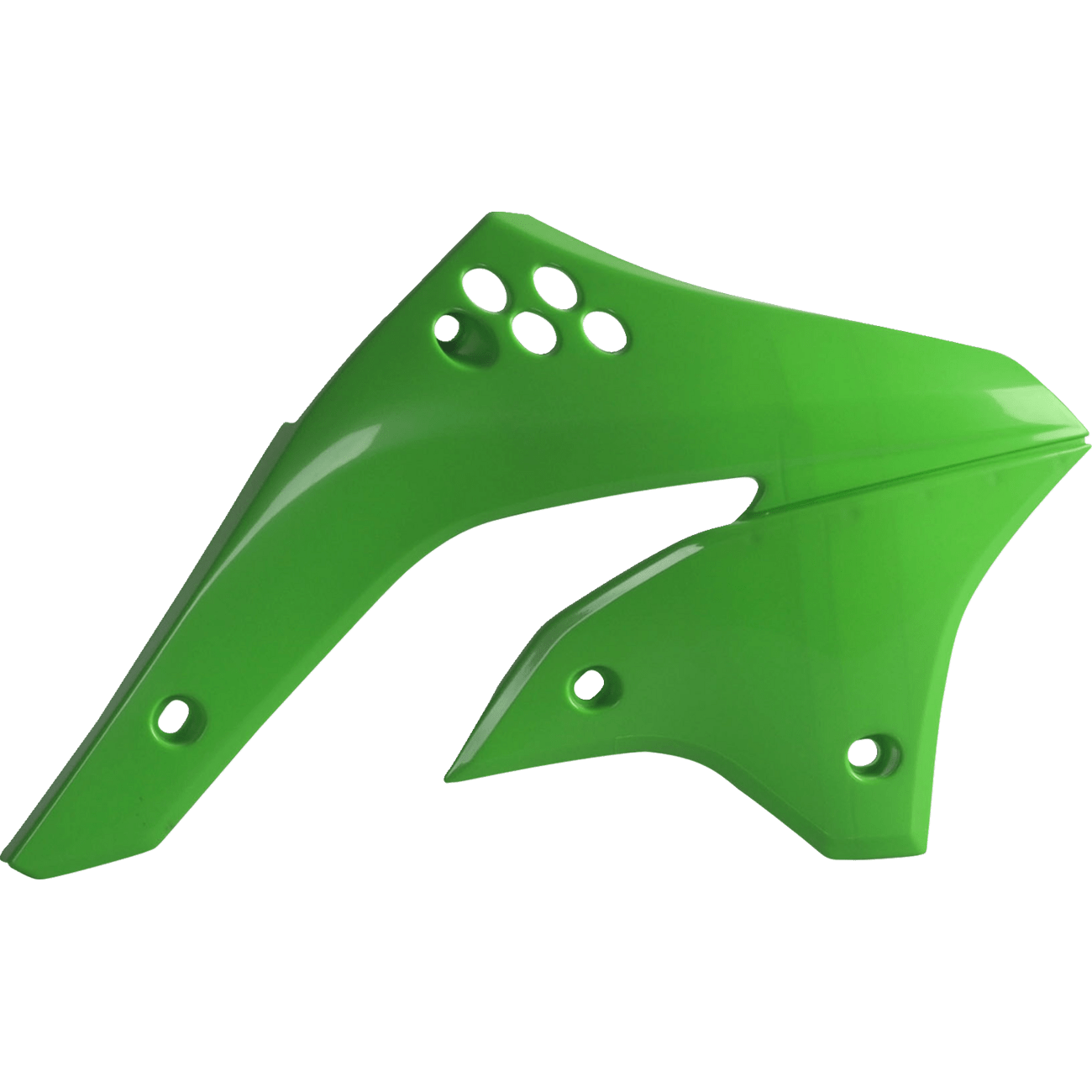 POLISPORT Radiator Cover '08 OEM Green KX 450F