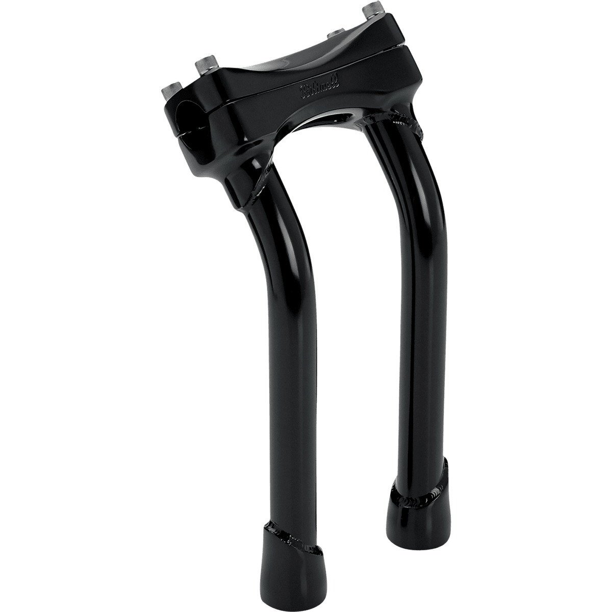 BILTWELL Risers Murdock Oversized Pullback 10" Black 641420110