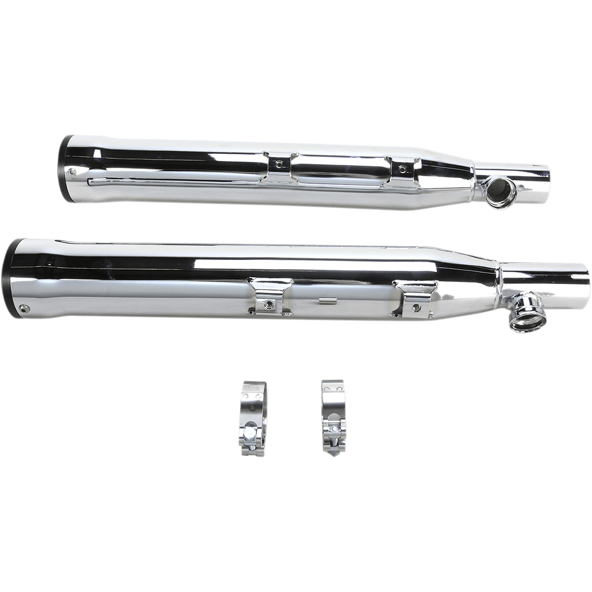 COBRA 3" RPT Mufflers for '00-'06 Softail Chrome 6054