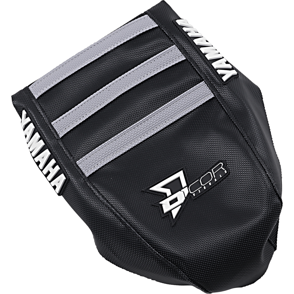 D'COR VISUALS Seat Cover Black/Gray YZ '02-'21