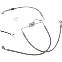 DRAG SPECIALTIES Brake Line Front (Upper) Stainless Steel