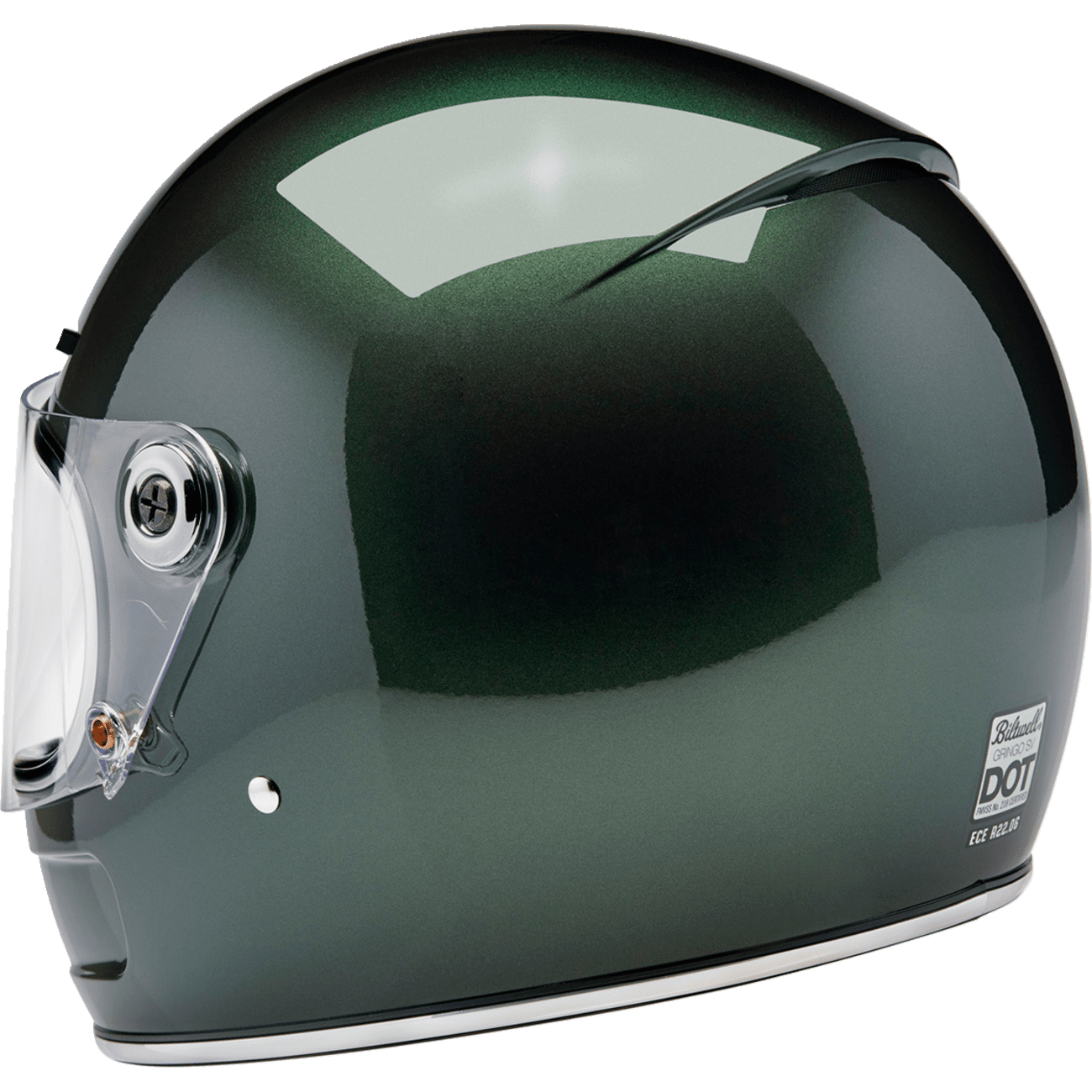 BILTWELL Gringo SV Helmet Metallic Sierra Green Small 1006324502