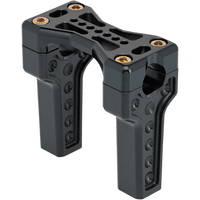 JOKER MACHINE Risers Straight Bridge Black 038641B