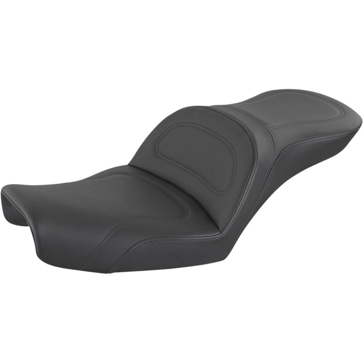 SADDLEMEN Explorer Seat No Backrest Stitched Black Dyna 896040291