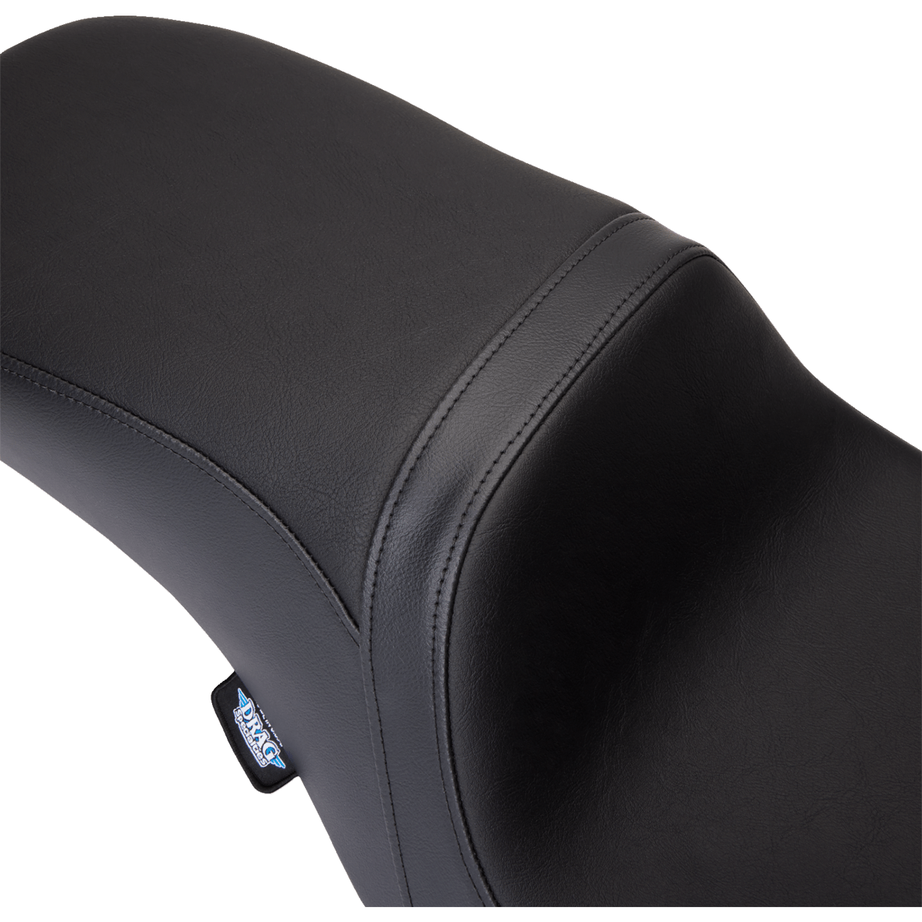 DRAG SPECIALTIES Predator 2-Up Seat Vinyl Black Smooth w/o Backrest FLH '08-'23